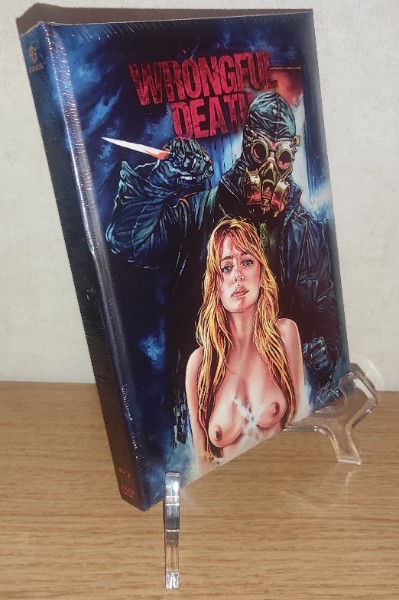 RETROGOLD Mediabook WRONGFUL DEATH - RICK MELTON