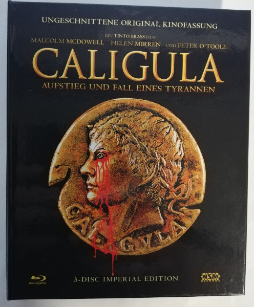 CALIGULA - 3 DISC  EDITION ( UNCUT ) MEDIABOOK