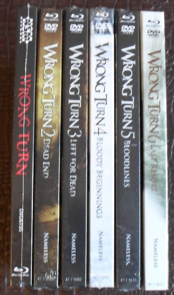 Wrong Turn Black Ed. Mediabook Erstauflagen OVP