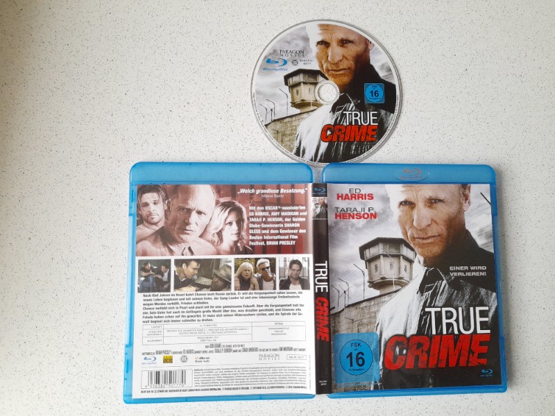 Blu-ray : TRUE CRIME - ED HARRIS -TARAJI P. HENSON