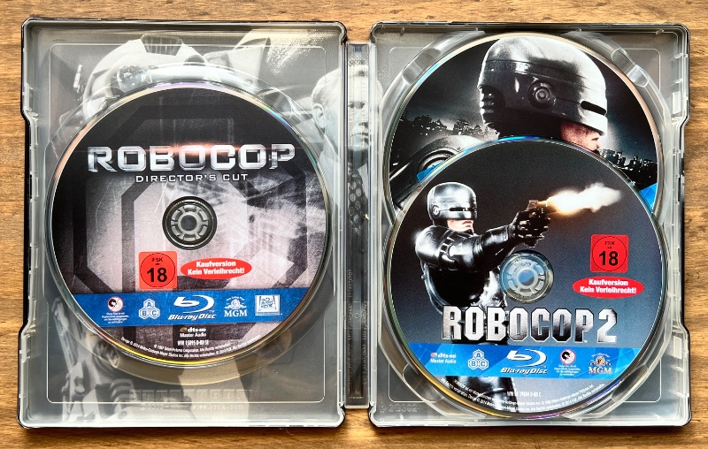 Robocop Trilogy - Steelbook  - Blu Ray