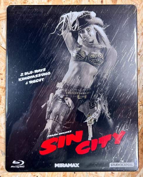Sin City - Steelbook - 2 Blu Ray - Kino & Recut