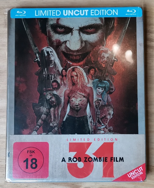 31 - Limited Steelbook - Blu Ray - Uncut