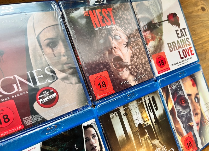 The Nest - Horror Blu Ray Sammlung - 6 St�ck NEU