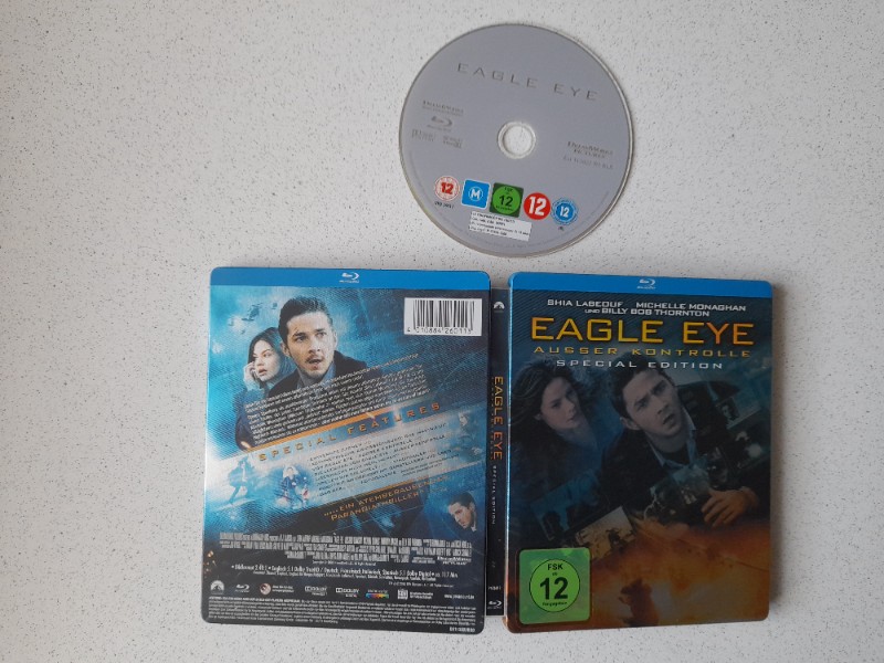 Blu-ray STEELBOOK : EAGLE EYE - SHIA LABEOUF