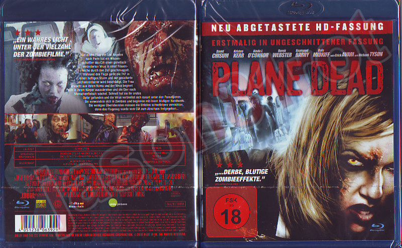 Plane Dead  - Blu Ray NEU OVP uncut