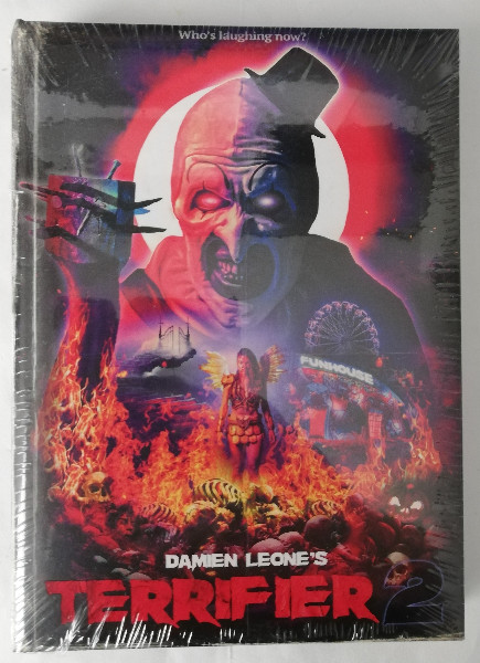 TERRIFIER 2 (MEDIABOOK) NEU IN FOLIE WATTIERT