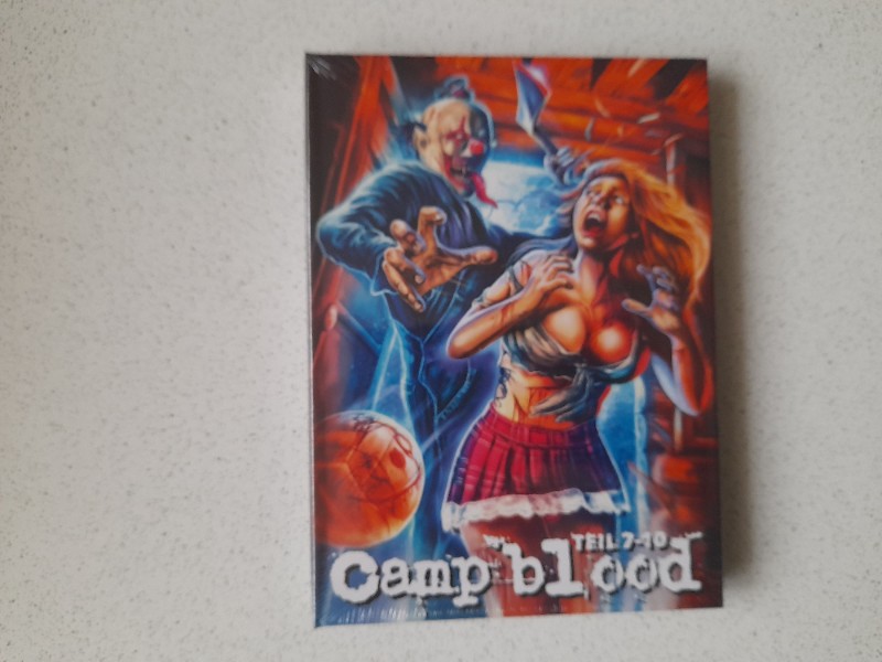 MEDIABOOK : CAMP BLOOD TEIL : 7 - 10 - 111 St�ck