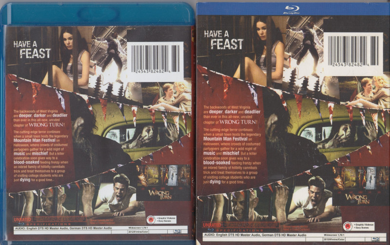 Wrong Turn 5 Unrated - uncut deutsch - Blu-ray