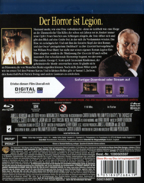 Der Exorzist 3 - Blu-ray