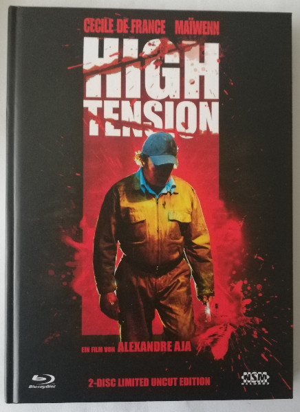 HIGH  TENSION  ( UNCUT ) MEDIABOOK