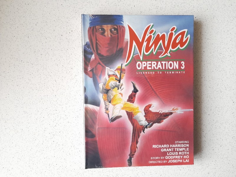 MEDIABOOK : NINJA OPERATION 3 - UNCUT  - 144 St�ck