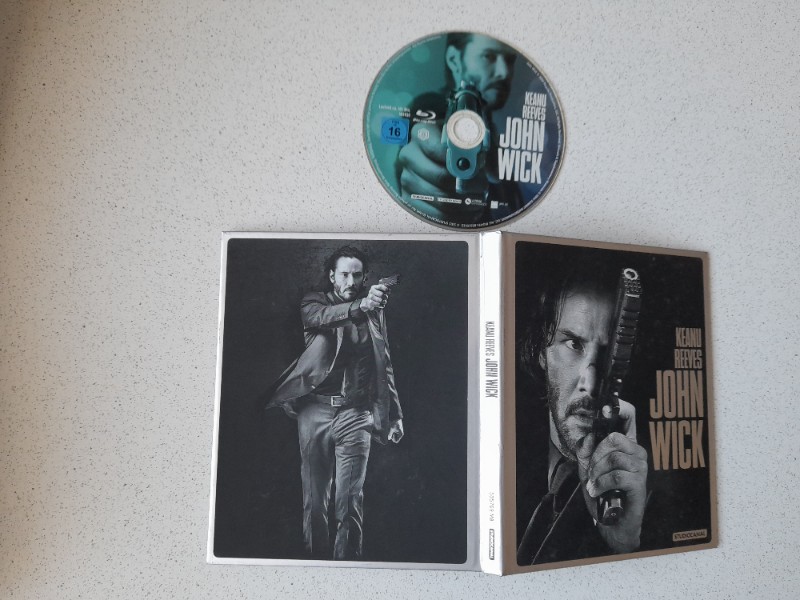 MEDIABOOK : JOHN WICK mit KEANU REEVES
