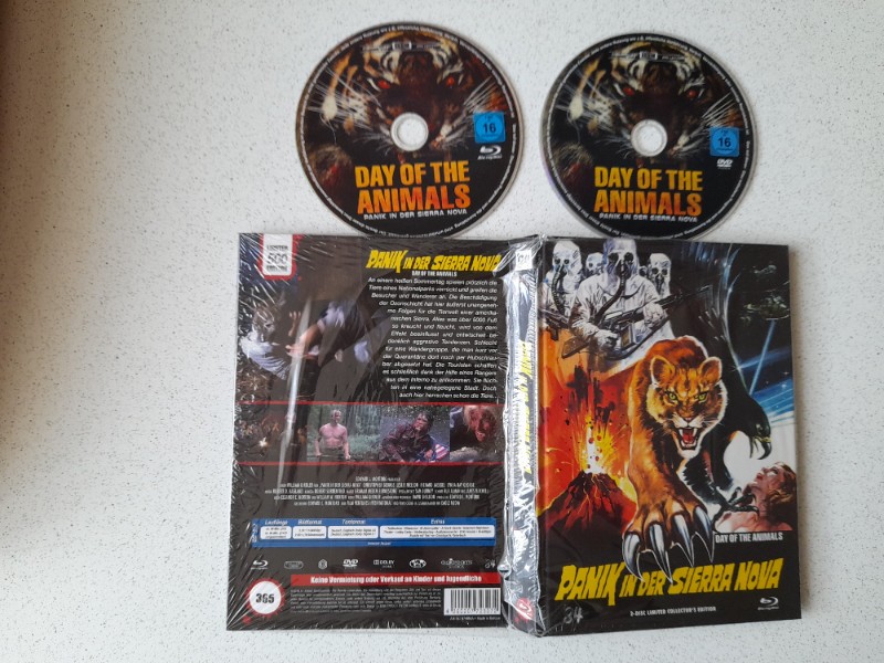 MEDIABOOK : PANIK IN DER SIERRA NOVA - UNCUT - 500