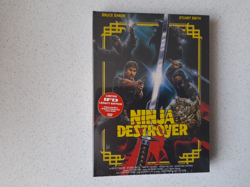 MEDIABOOK :  NINJA DESTROYER  -  166 St�ck