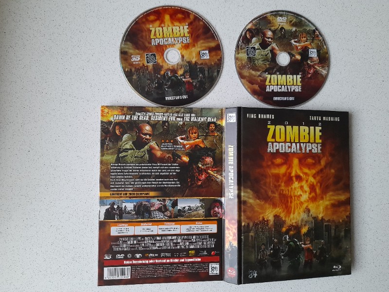 MEDIABOOK : 2012 ZOMBIE APOCALYPSE -UNCUT - 2000 S