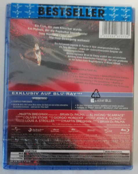 SCARFACE  ( UNCUT )  NEU  IN  FOLIE