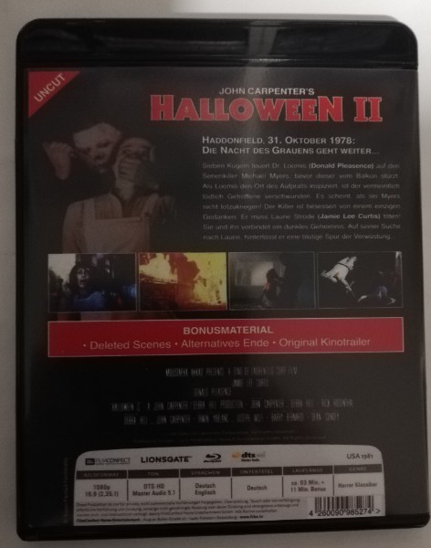 HALLOWEEN  2    ( UNCUT )