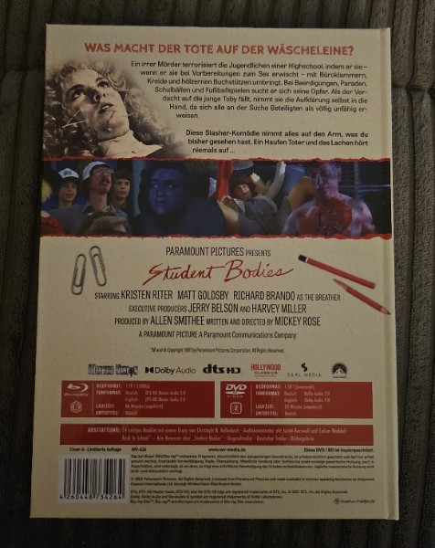 Student Bodies (Blu Ray & DVD Mediabook)