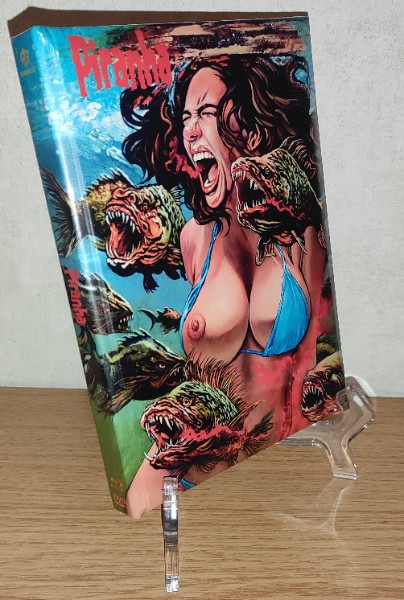 RETROGOLD Mediabook MELTON - PIRANHA Cover D OVP