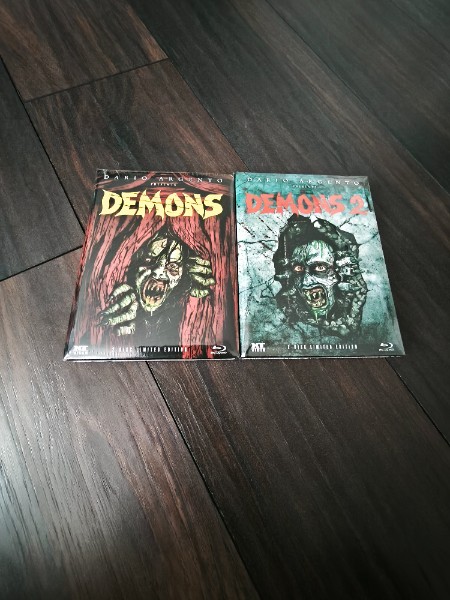 D�monen 1 & 2 wattierte Mediabooks