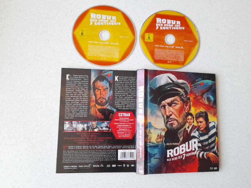 MEDIABOOK : ROBUR - CHARLES BRONSON
