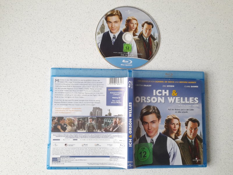 Blu-ray : ICH & ORSON WELLES - ZAC EFRON