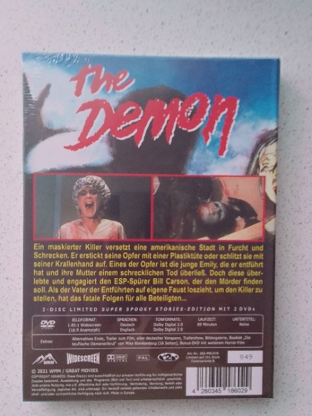 MEDIABOOK : THE DEMON -  111 St�ck