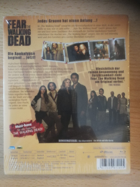 Blu Ray Fear the Walking Dead Staffel 1 Steelbook