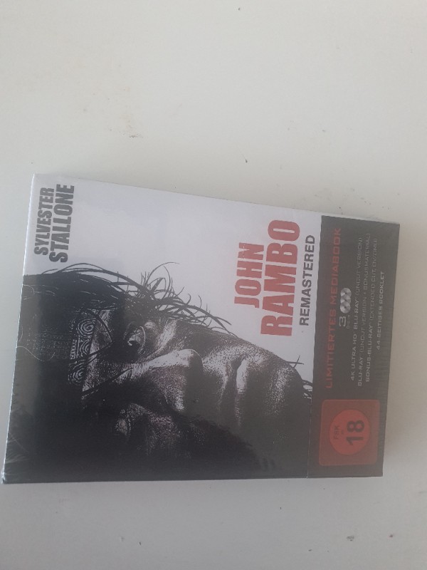 JOHN RAMBO  4K  MEDIABOOK