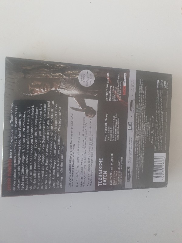 JOHN RAMBO  4K  MEDIABOOK