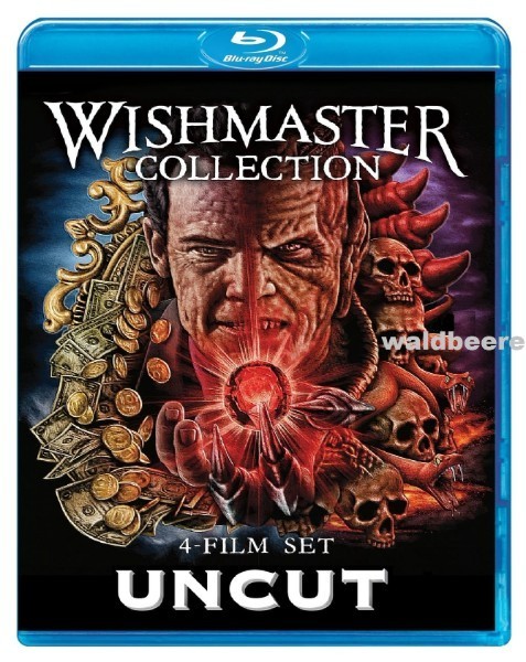 Wishmaster 1-4 Collection Blu-ray Ton Deutsch