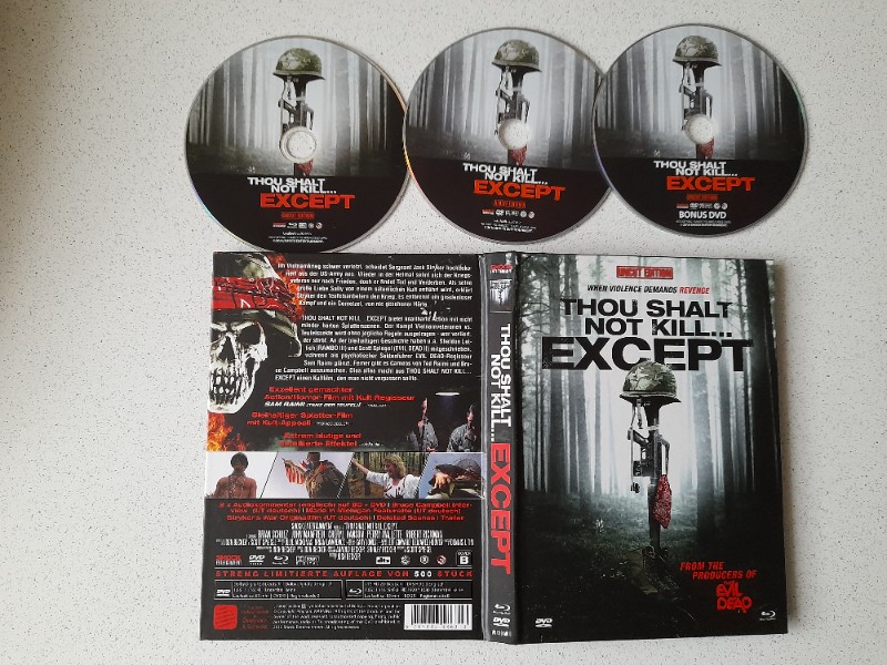 MEDIABOOK : THOU SHALT NOT KILL... EXCEPT - UNCUT