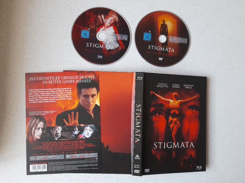 MEDIABOOK : STIGMATA mit  GABRIEL BYRNE