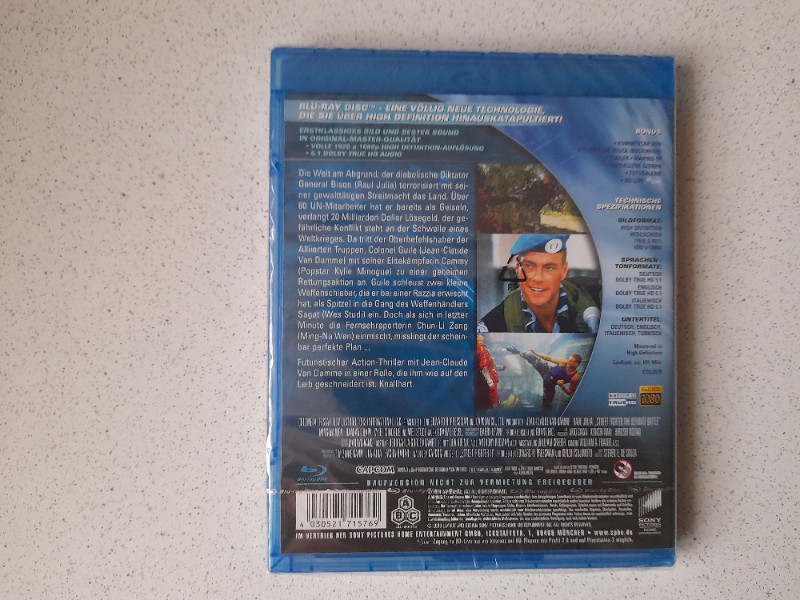 Blu-ray : STREET FIGHTER - JEAN-CLAUDE VAN DAMME