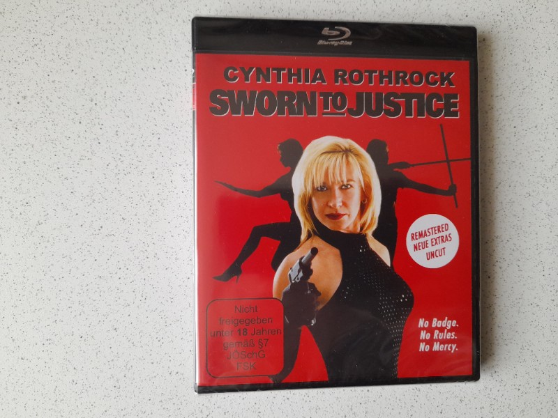 Blu-ray : SWORN TO JUSTICE - UNCUT - ROTHROCK