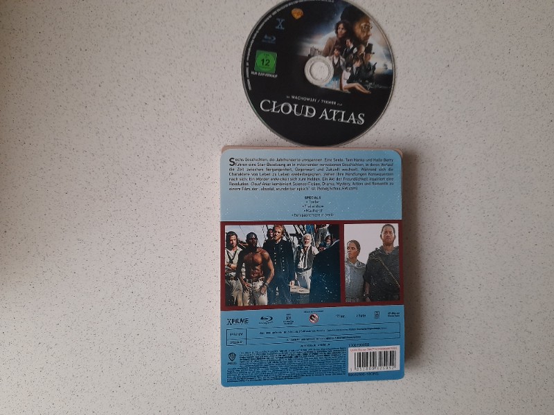 Blu-ray STEELBOOK : CLOUD ATLAS - TOM HANKS