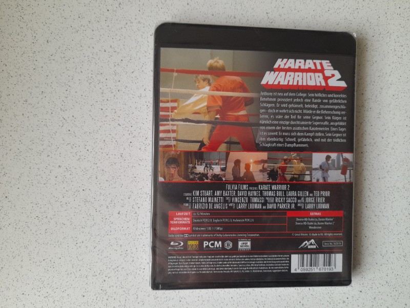 Blu-ray : KARATE WARRIORS 2 - UNCUT