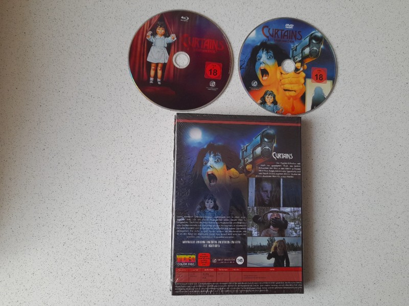 MEDIABOOK : CURTAINS - UNCUT - 500St�ck