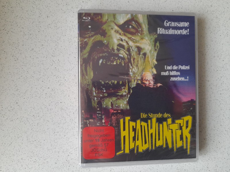 Blu-ray : DIE STUNDE DES HEADHUNTER