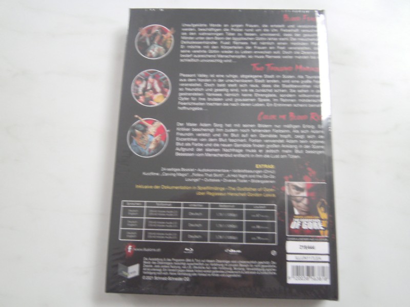 Mediabook Blood Trilogy, Cover A, 3-Disc, lim.