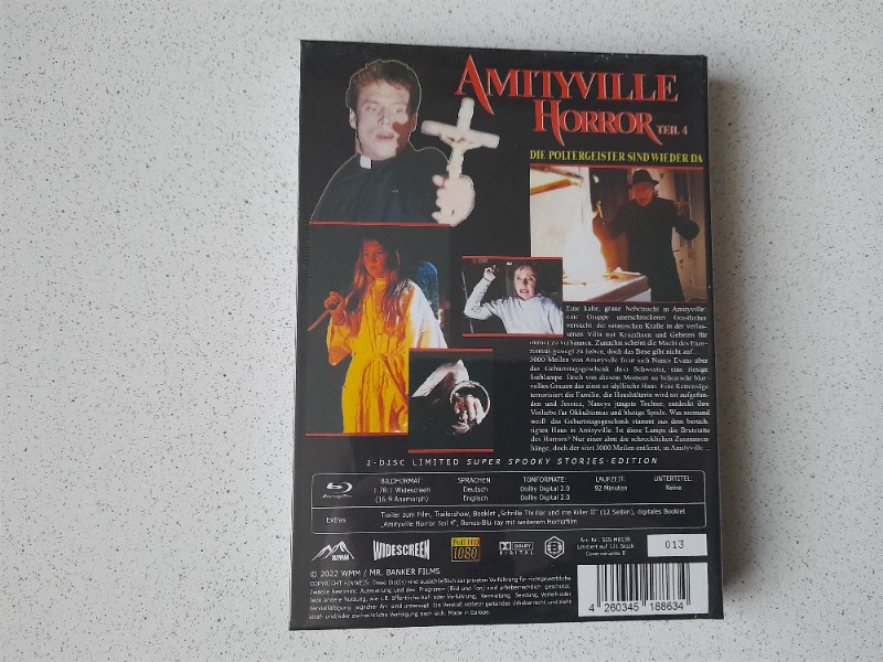 MEDIABOOK : AMITYVILLE HORROR TEIL 4 - 111 ST�CK