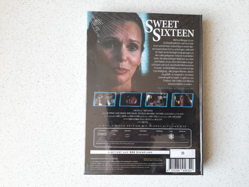 MEDIABOOK : SWEET SIXTEEN - LIMITIERT 888 ST�CK