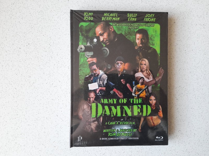 MEDIABOOK : ARMY OF THE DAMNED - LIMITIERT 500 ST�