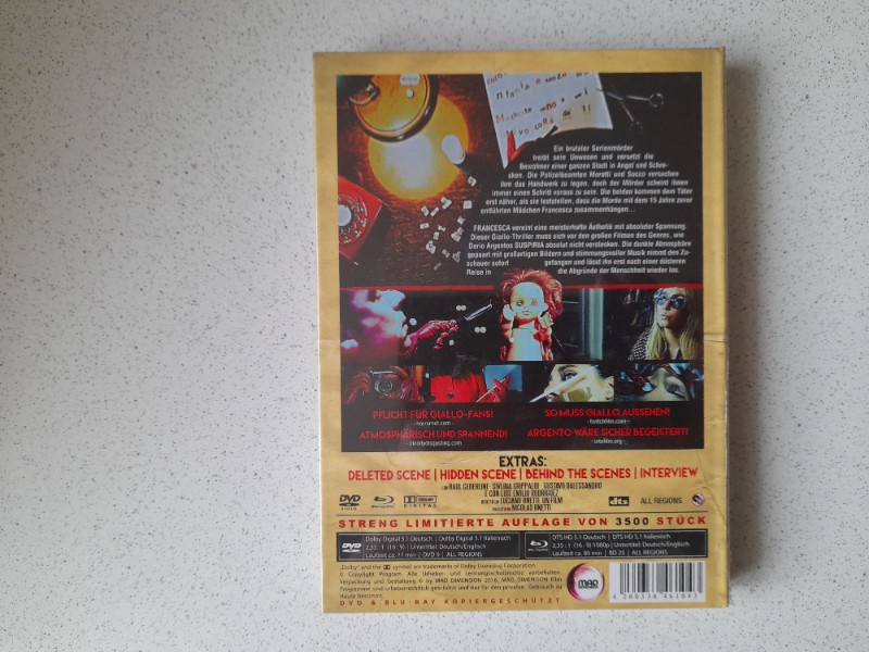 MEDIABOOK : FRANCESCA - LIMITIERT 3500 St�ck