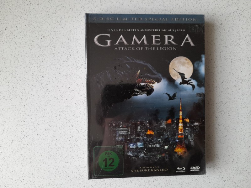 MEDIABOOK : GAMERA - LIMITIERT 2000 ST�CK