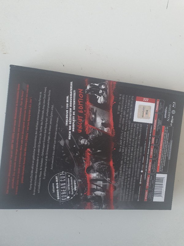 I SAW THE DEVIL  MEDIABOOK