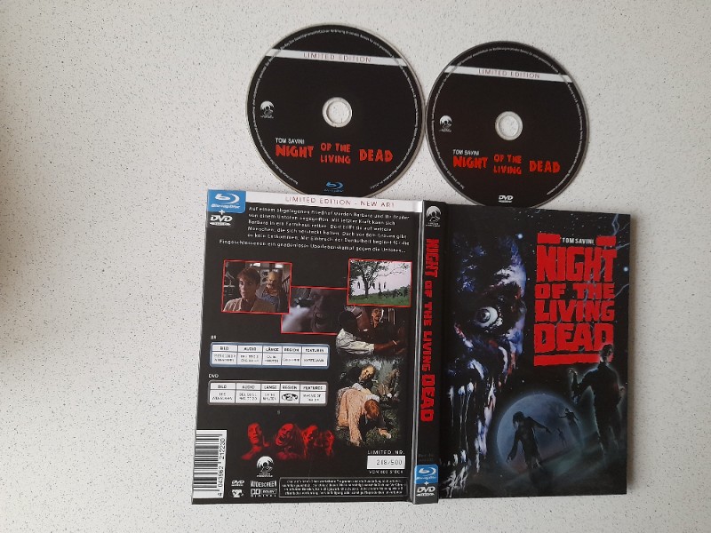 MEDIABOOK : TOM SAVINI - NIGHT OF THE LIVING DEAD