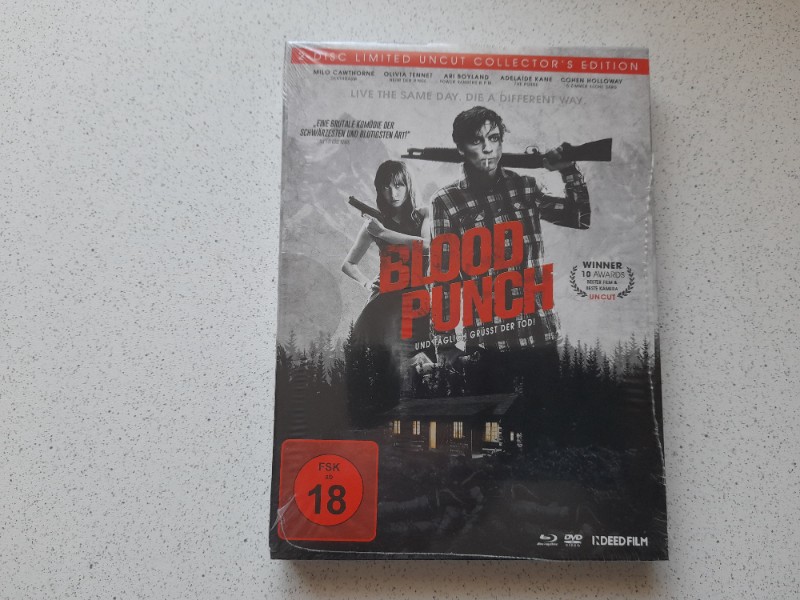 MEDIABOOK : BLOOD PUNCH mit OLVIA TENNET