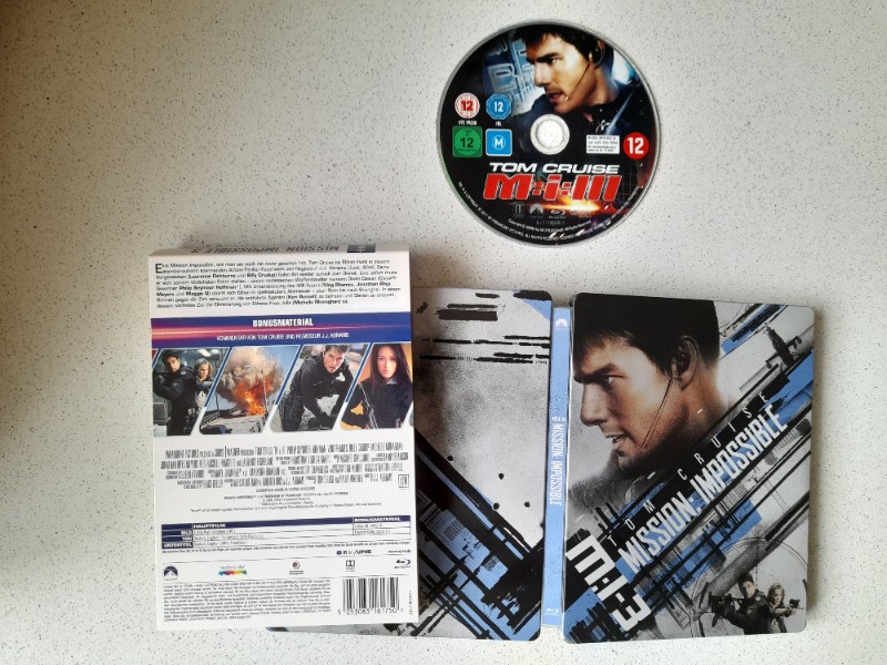 Blu-ray STEELBOOK : MISSION : IMPOSSIBLE 3